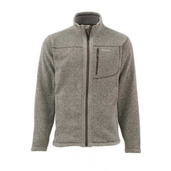 Куртка Simms Rivershed Sweater Full Zip, Bark