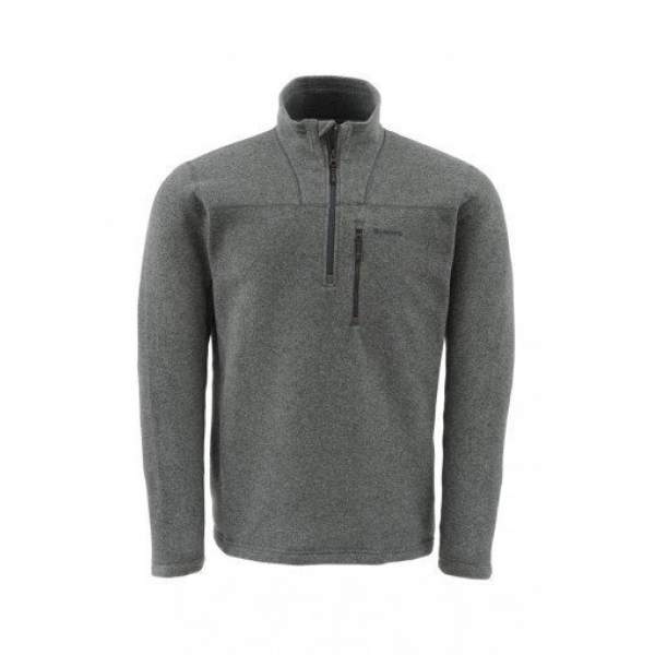 Пуловер Simms Rivershed Sweater Quarter Zip, Dark Shadow