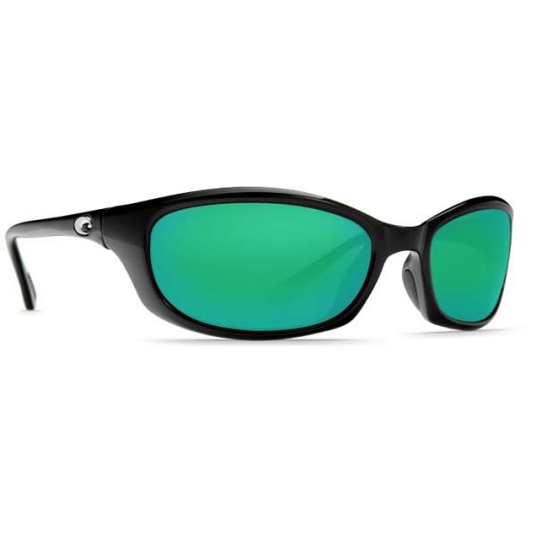 Очки Costa, Harpoon, Green Mirror 580P, Shiny Black Frame