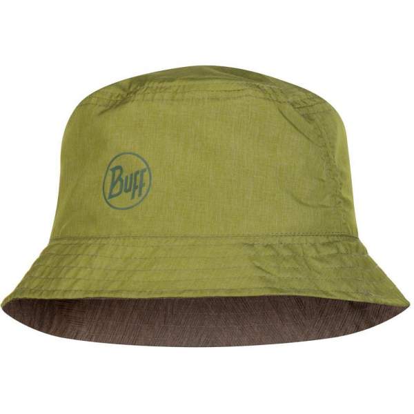 Buff Travel Bucket Hat, Shady Khaki