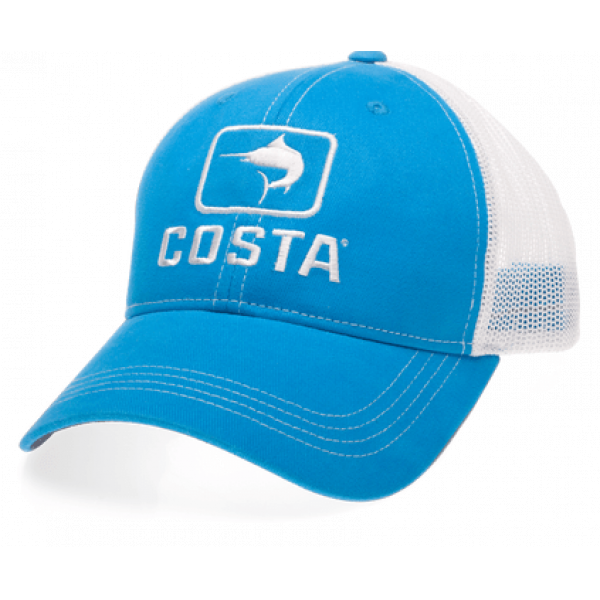 Costa Marlin Trucker Hat XL, Blue/White