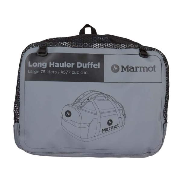 Marmot LONG HAULER DUFFEL LARGE, Steel Onyx/Dark Steel