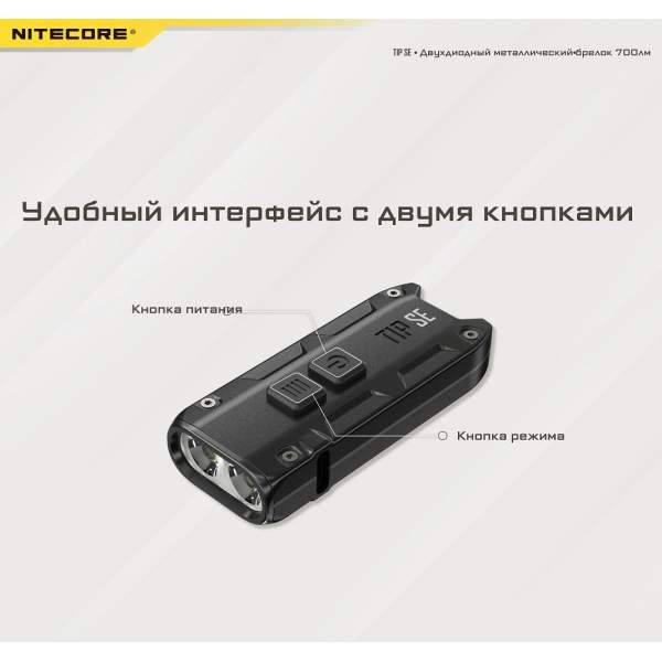 Nitecore TIP SE, чёрный