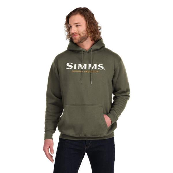 Simms Logo Hoody, Forest