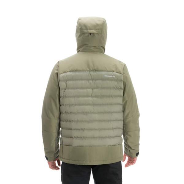 Утепленная куртка Grundens Windward Gore-Tex Infinium, лишайнеково-зеленый