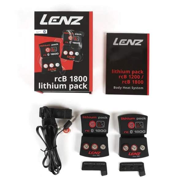 LENZ LITHIUM PACK RCB 1800 USB, Black