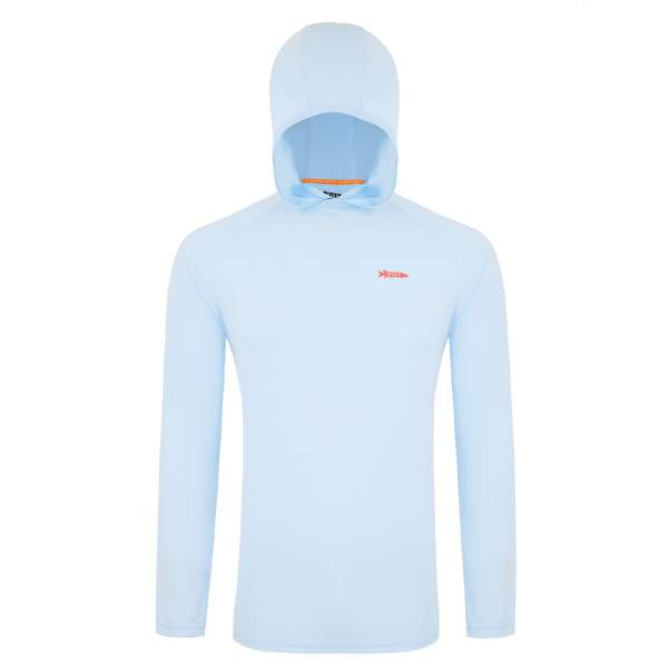 Футболка Pike SUNSHIELD HOODIE, Sky Blue