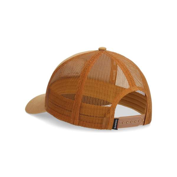 Simms Double Haul Icon Trucker, Chestnut