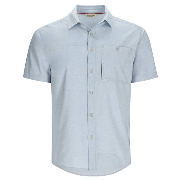 Simms Challenger SS Shirt, Steel Blue