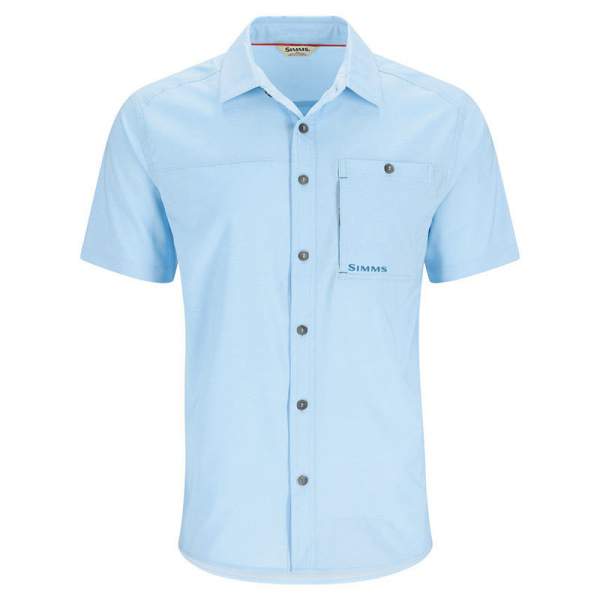 Simms Challenger SS Shirt, Sky