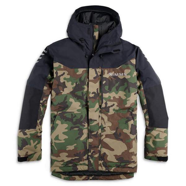 Simms Challenger Insulated Jacket '20, Woodland Camo