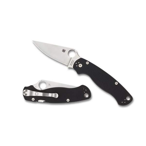 Spyderco Para Military 2 G-10 Black, клинок P 8,8 см