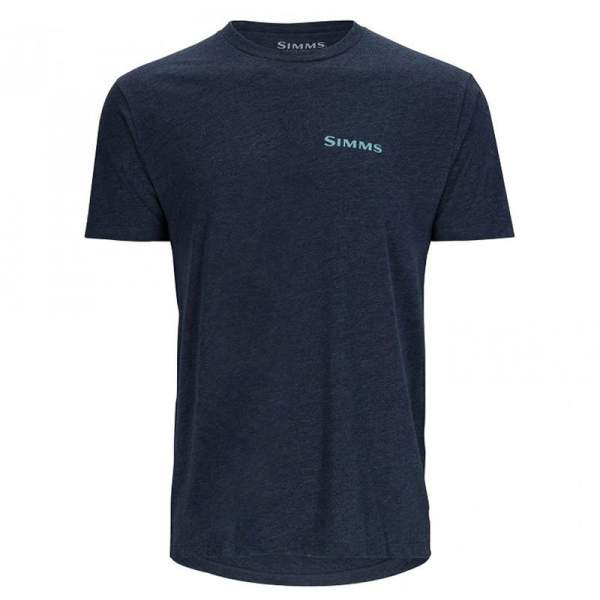 Simms Species T-Shirt, Navy Heather