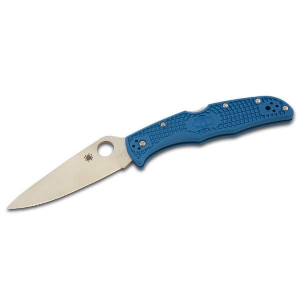 Spyderco Endura 4 Lightweight Flat Ground Blue, клинок P 9,7 см