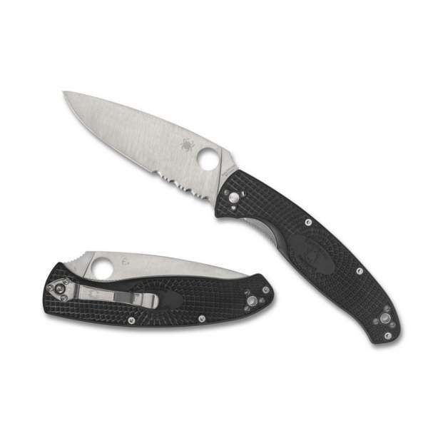 Spyderco Resilience Lightweight Black, клинок PS 10,8 см