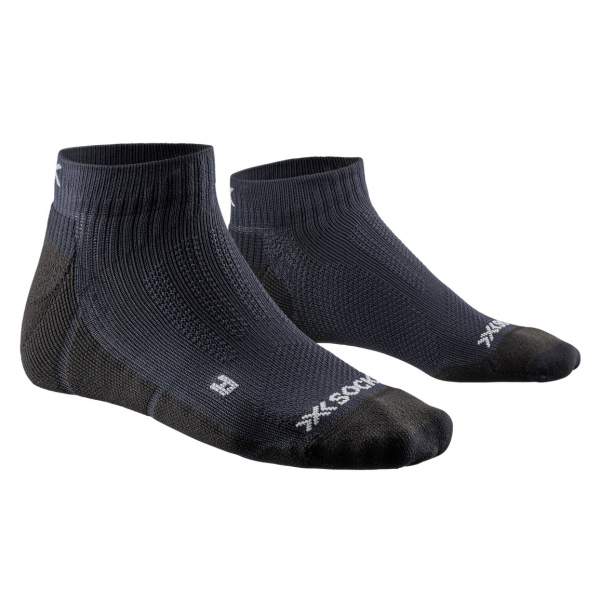 X-SOCKS CORE SPORT LOW CUT, Opal Black-Arctic White