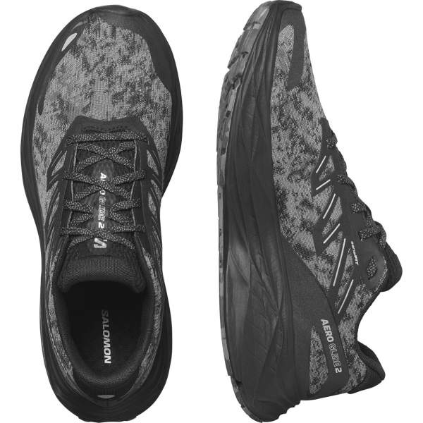 Salomon AERO GLIDE 2, Black Phantom-Ghost