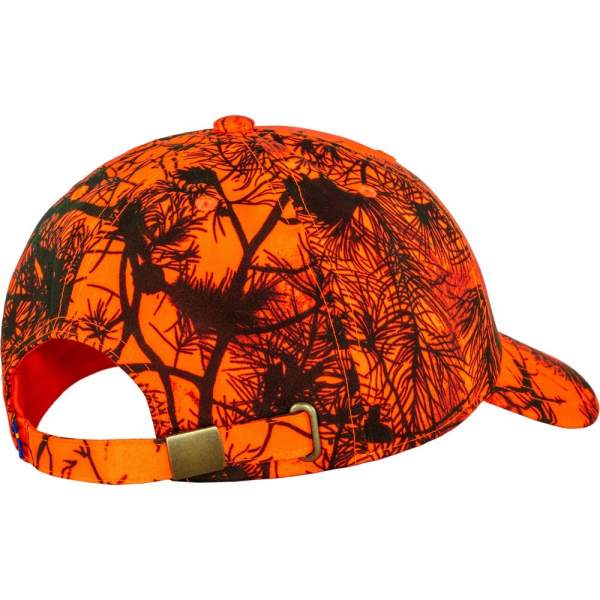 Fjallraven Lappland Camo Cap, Orange Camo