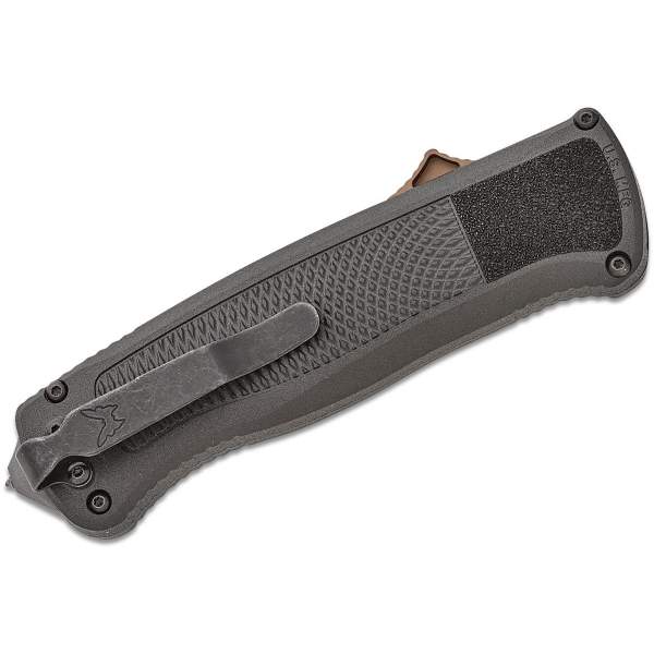 Benchmade Shootout Grivory Black, Cru-Wear клинок P 8,87 см