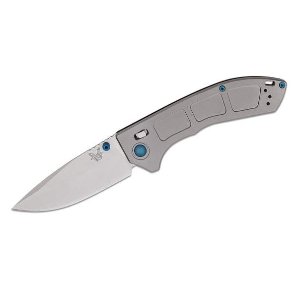 Benchmade Narrows Titanium Gray, клинок P 8,71 см