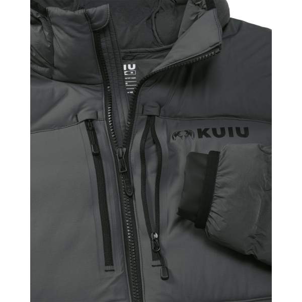 KUIU Flyway Insulated Hooded Jacket, Gunmetal