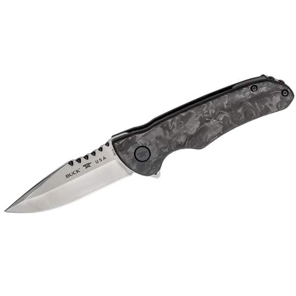 Buck 841 Sprint Pro Carbon Marbled, клинок P 7,9 см