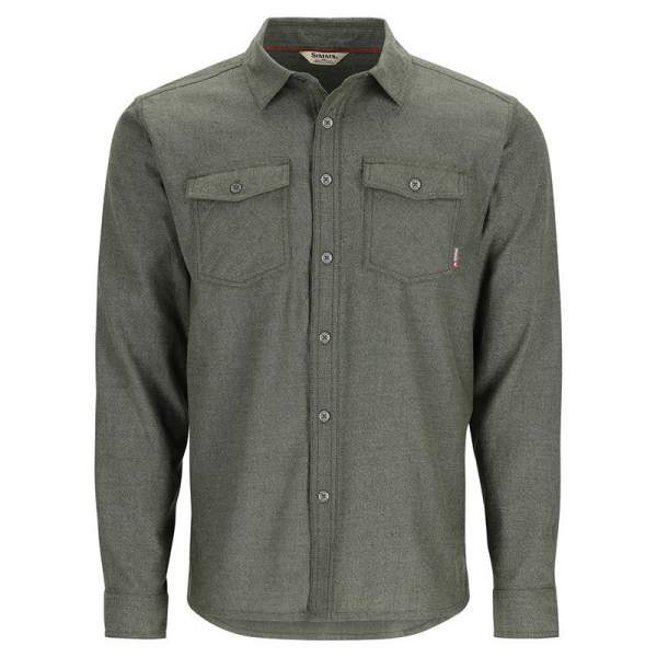 Simms Shoal Flannel Shirt, Riffle Green