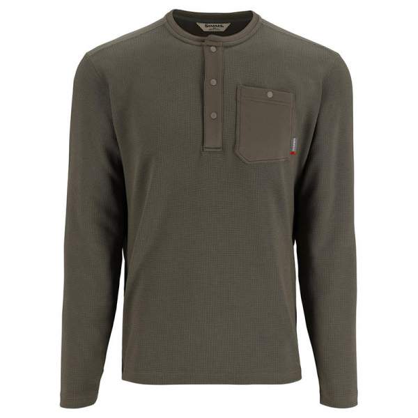 Simms Highline Henley, Smokey Olive