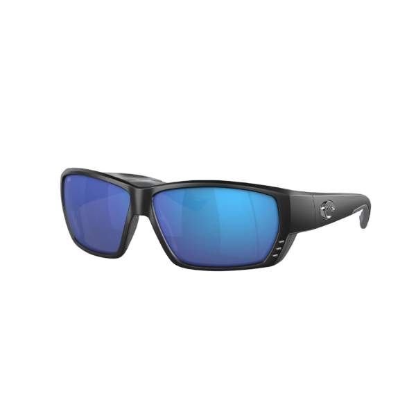Costa Tuna Alley Blue Mirror 580G, Matte Black