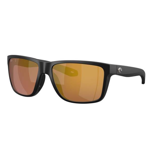 Costa Broadbill II Gold Mirror 580G, Matte Black