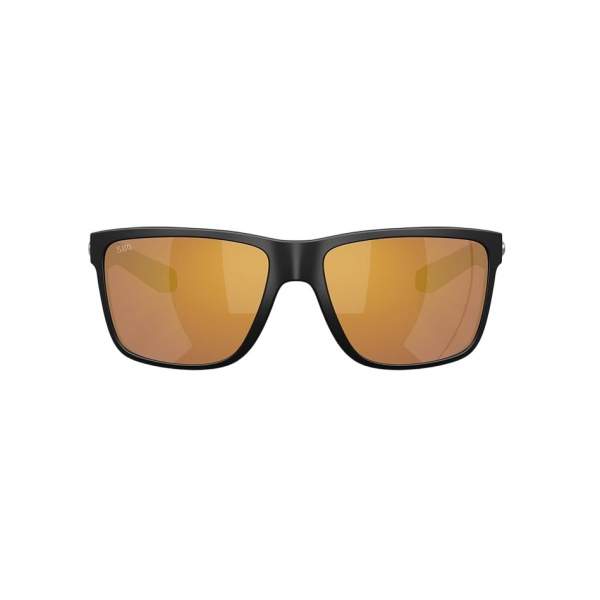 Costa Broadbill II Gold Mirror 580G, Matte Black