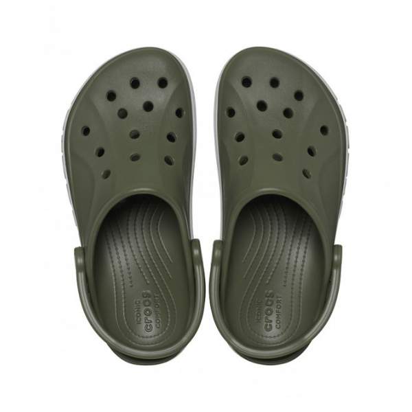 CROCS Bayaband Clog Army Green-Cobblestone