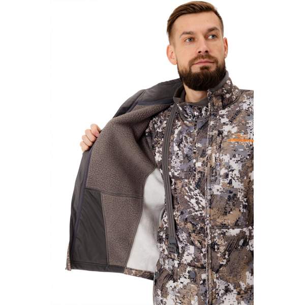 King Hunter JACKET, Camo Snow