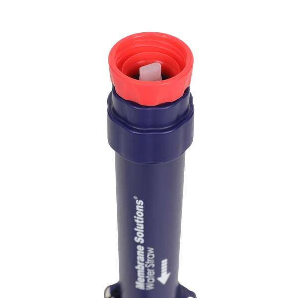 Membrane Solutions WATER FILTER STRAW S2, Dark Blue