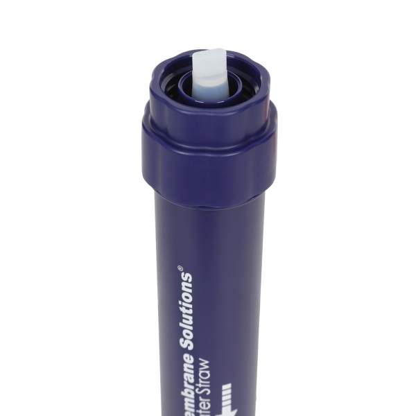Membrane Solutions WATER FILTER STRAW S2, Dark Blue