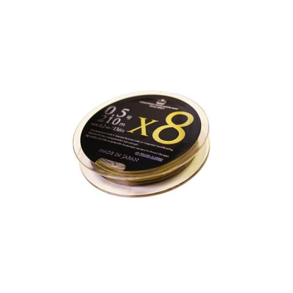 Squid Mania X8-PE 210m #0.5 Yellow-Green