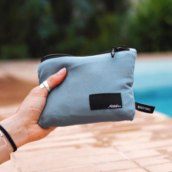Matador PACKABLE BEACH TOWEL 25, голубой