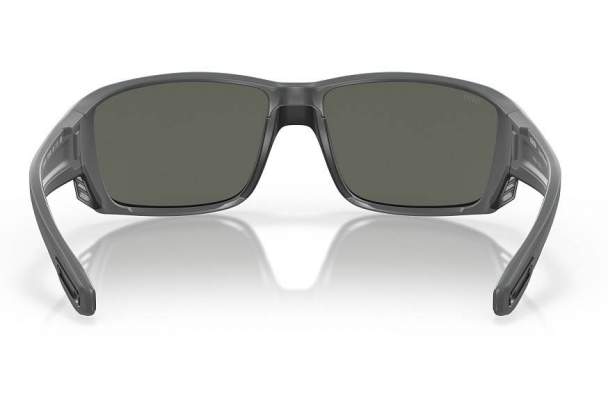 Costa Tuna Alley Pro Gray Silver Mirror 580G, Matte Gray