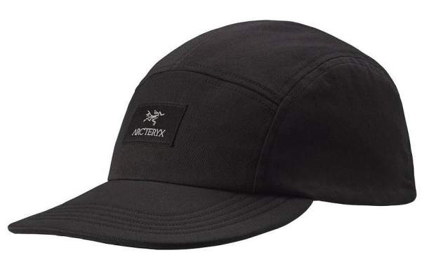 Arcteryx 5 PANEL LABEL HAT, Black