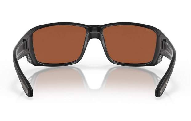 Costa Tuna Alley Pro Green Mirror 580G, Matte Black