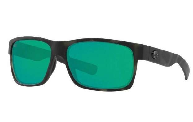 Costa Half Moon, Green Mirror 580G, Ocearch Matte Tiger Shark Frame