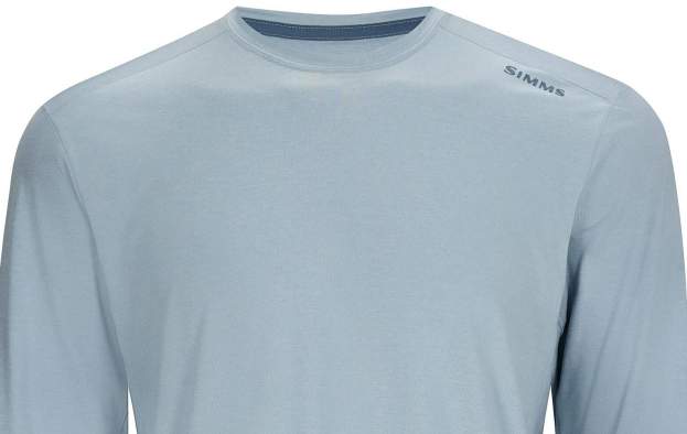 Simms SolarFlex Crew, Steel Blue Heather