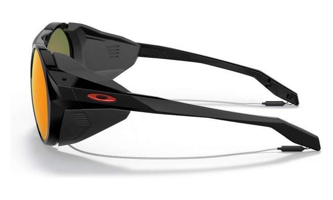 Oakley CLIFDEN POLISHED BLACK, PRIZM RUBY POLARIZED