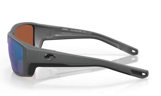 Costa Tuna Alley Pro Green Mirror 580G, Matte Gray