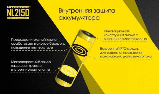 Купить Nitecore NL2150 21700 Nitecore NL2150 21700