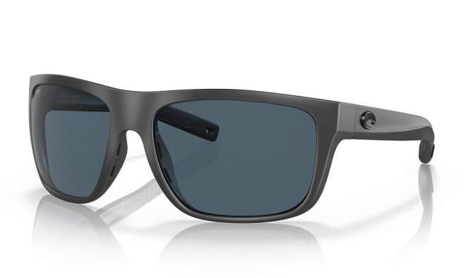 Costa Broadbill Gray 580P, Matte Gray Frame