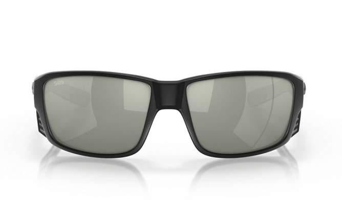Costa Tuna Alley Pro Gray Silver Mirror 580G, Matte Black