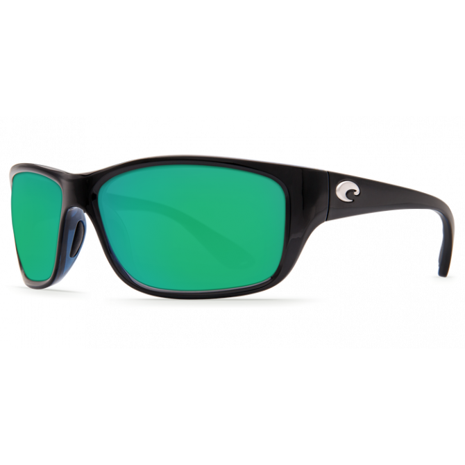 Очки Costa, Tasman Sea, Green Mirror 580P, Black Frame