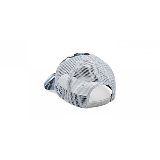 Costa, XL Logo Camo Trucker, Blue Camo