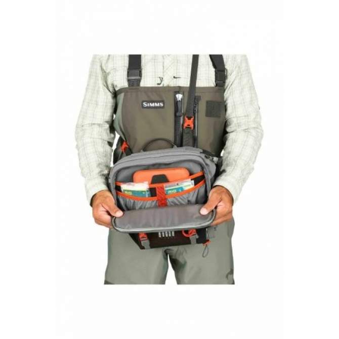 Simms Freestone Hip Pack, 12L, Steel